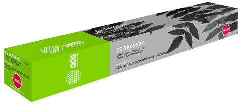 Картридж лазерный CACTUS (CS-TK895BK) для Kyocera FS-C8020/C8020MFP/C8025, черный, ресурс 12000 страниц