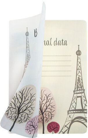 Тетрадь-скетчбук 40 л. обложка SoftTouch, бежевая бумага 70 г/м2, сшивка, А5 (147х210 мм), CHARM, BRAUBERG, 403804