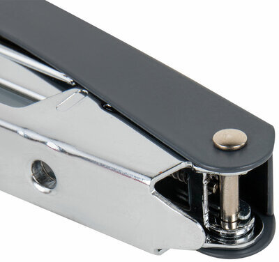 Степлер №10 металлический BRAUBERG "UNIVERSAL GT", до 16 листов, с антистеплером, зеленый, 272752