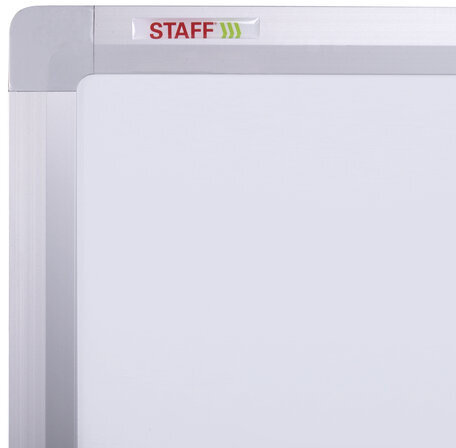 Доска магнитно-маркерная НА СТЕНДЕ 60х90 см, 2-сторонняя, STAFF, 238013