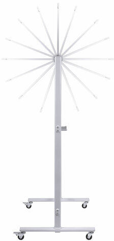 Доска магнитно-маркерная НА СТЕНДЕ 60х90 см, 2-сторонняя, STAFF, 238013