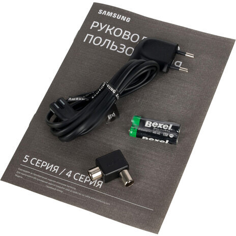 Телевизор SAMSUNG UE32T4510AUXRU, 32" (81 см), 1366x768, HD, 16:9, SmartTV, WiFi, белый