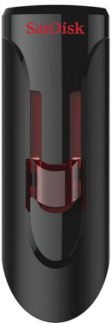 Флеш-диск 256 GB, SANDISK Cruzer Glide, USB 3.0, черный,, Z600-256G-G35