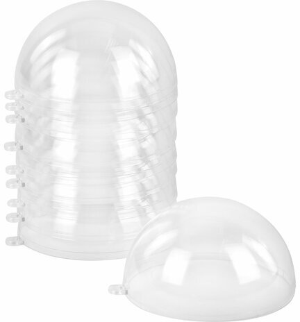 Пластиковые шары для поделок, 8 см, 5 шт., BRAUBERG HOBBY, 665391