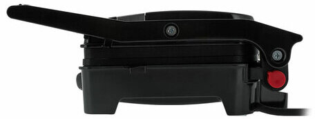 Электрогриль KITFORT КТ-1645, 1200 Вт, фиксированные панели, регулировка температуры, черный