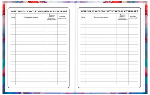 Дневник 1-4 класс 48 л., твердый, BRAUBERG, глянцевая ламинация, с подсказом, "Бабочки", 107151