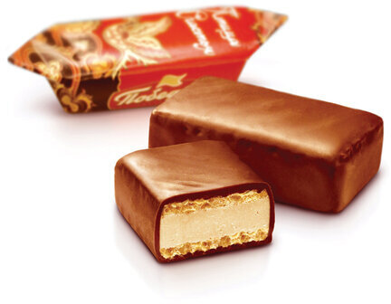 Конфеты ПОБЕДА ВКУСА "Птица счастья" вафельные, 1000 г, пакет, IM_094_С/1х3