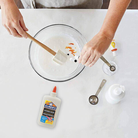 Клей для слаймов ПВА ELMERS "School Glue", 225 мл (2 слайма), 2079102