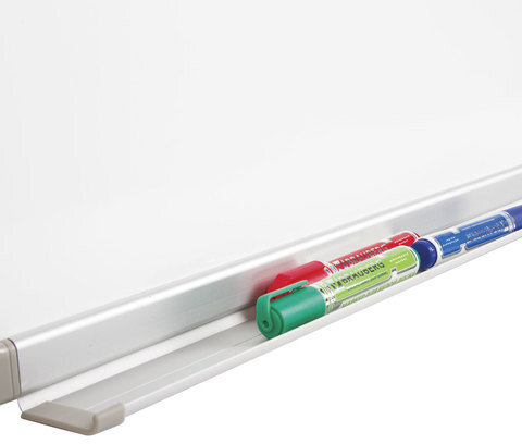 Доска магнитно-маркерная 90х120 см, улучшенная алюминиевая рамка, ГАРАНТИЯ 10 ЛЕТ, BRAUBERG Premium, 231715