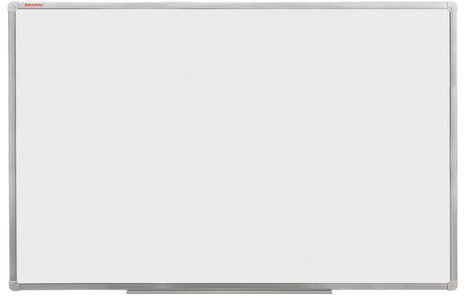 Доска магнитно-маркерная (100х180 см), алюминиевая рамка, ГАРАНТИЯ 10 ЛЕТ, РОССИЯ, BRAUBERG Стандарт, 235524