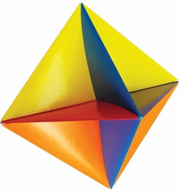 Цветная бумага А4 мелованная ВОЛШЕБНАЯ, 18 листов 10 цветов, на скобе, ЮНЛАНДИЯ, 200х280 мм, "Тукан", 113535