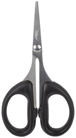 Ножницы для хобби и рукоделия ОСТРОВ СОКРОВИЩ 105 мм, классической формы, черные, 237103