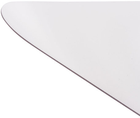 Коврик защитный напольный BRABIX, поликарбонат, 100x120 см, глянец, 1 мм, 604846