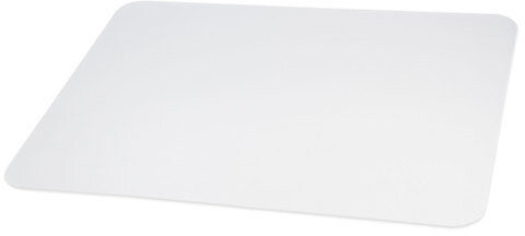 Коврик защитный напольный BRABIX, поликарбонат, 100x120 см, глянец, 1 мм, 604846