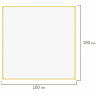 Этикетка ТермоЭко (100х100 мм), 500 этикеток в ролике, светостойкость до 2 месяцев, 115620
