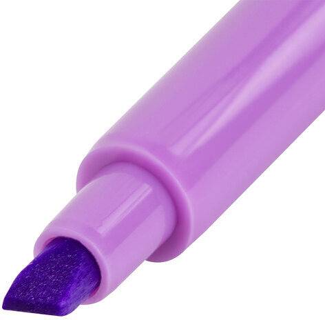 Набор текстовыделителей двусторонних 6 НЕОНОВЫХ ЦВЕТОВ, BRAUBERG "TWIN NEON", линия 1-5 мм, 152517