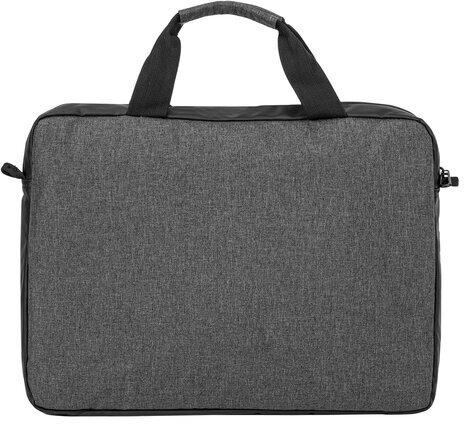 Сумка-портфель BRAUBERG "Forward" с отделением для ноутбука 15,6", темно-серая, 29х40х9 см, 270832