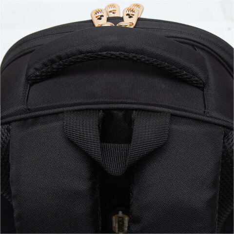 Ранец GRIZZLY анатомическая спинка, c брелоком, для девочек, "NIGHT CAT", 36х28х20 см, RAz-286-1/1