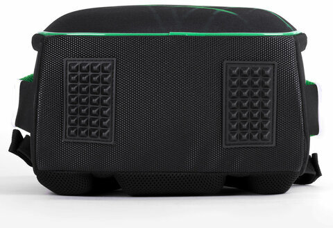 Ранец BRAUBERG KIDS START, 1 отделение, 2 кармана, "Green ball", 35х26х13 см, 272092