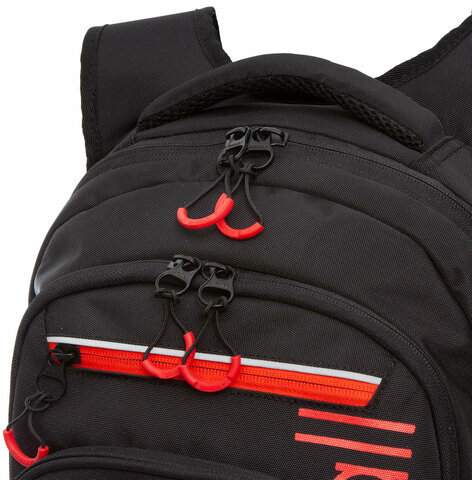 Рюкзак GRIZZLY школьный, анатомическая спинка, 2 отделения, для мальчиков, FOOTBALL, 38х26х20 см, RB-350-1/1