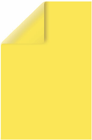 Цветной картон А4 ТОНИРОВАННЫЙ В МАССЕ, 10 листов, ЖЕЛТЫЙ, 180 г/м2, ОСТРОВ СОКРОВИЩ, 129313