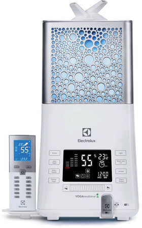 Увлажнитель воздуха ELECTROLUX EHU-3815D, объем бака 6,3 л, 110 Вт, гигростат, белый, НС-1103480