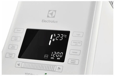 Увлажнитель воздуха ELECTROLUX EHU-3815D, объем бака 6,3 л, 110 Вт, гигростат, белый, НС-1103480