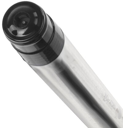 Ручка шариковая масляная с грипом BRAUBERG "Max-Oil", ЧЕРНАЯ, игольчатый узел 0,7 мм, линия письма 0,35 мм, 142142