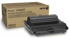Картридж лазерный XEROX (106R01411) Phaser 3300, оригинальный, ресурс 4000 стр.