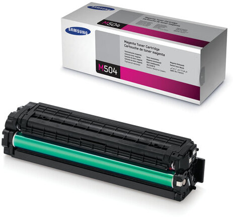 Картридж лазерный SAMSUNG (CLT-M504S) CLX-4195FN/4195FW и CLP-415N и другие, оригинальный, пурпурный