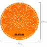 Дезодоратор коврик для писсуара оранжевый, аромат Манго, LAIMA Professional, на 30 дней, 608899