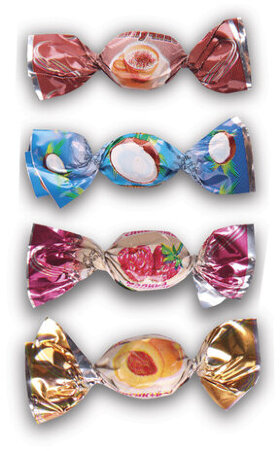 Карамель леденцовая МИНИ-М Сливочное ассорти, 1 кг