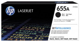 Картридж лазерный HP (CF450A) Color LJ M652dn/M653dn/M681dh, №655A, черный, ресурс 12500 стр., оригинальный