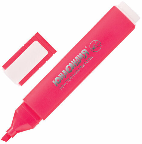 Текстовыделитель ЮНЛАНДИЯ "COLORSTAR", РОЗОВЫЙ, линия 1-4 мм, 151702