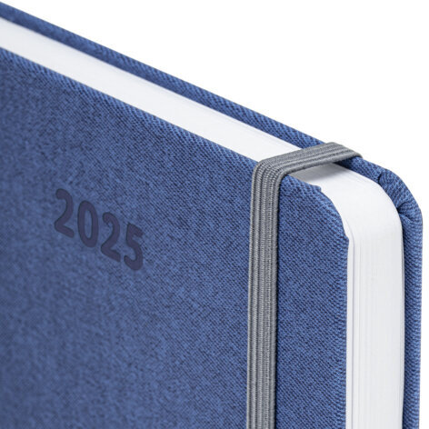 Ежедневник датированный 2025 А5 138x213 мм, BRAUBERG "Mosaic", под кожу, карман для ручки, резинка-фиксатор, 115835