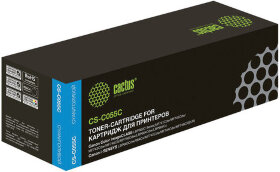Картридж лазерный CACTUS (CS-C055C) для Canon LBP663Cdw/664Cx/MF746Cx/742Cd, голубой, ресурс 2100 страниц