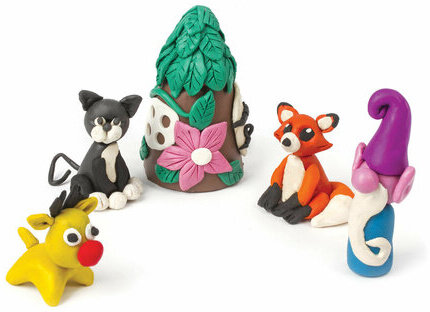 Пластилин классический ПИФАГОР "Веселая такса", 12 цветов, 180 г, СО СТЕКОМ, 106675