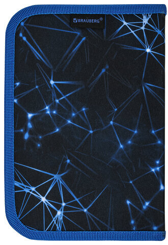 Пенал BRAUBERG, 1 отделение, полиэстер, 21х14 см, "Evil robot", 272328