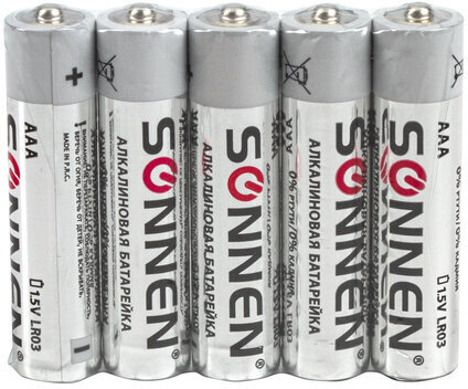 Батарейки КОМПЛЕКТ 30 (20+10) шт., SONNEN Alkaline, AA+ААА (LR6+LR03), в коробке, 455097