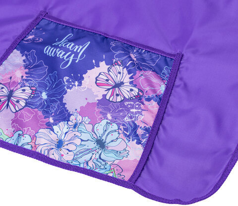 Фартук с нарукавниками для уроков труда ПИФАГОР, 1 карман, 44x55 см, "Butterflies", 270923