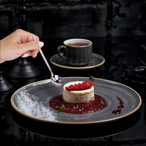 Набор столовых приборов UNIQUE 24 шт., 6 персон, серебристый, нержавеющая сталь, DASWERK, 609072