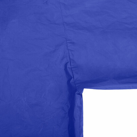 Дождевик плащ синий на кнопках, EVA, многоразовый прочный, чехол в комплекте, универсальный размер, SHAMAANI (ШАМААНИ), 610931