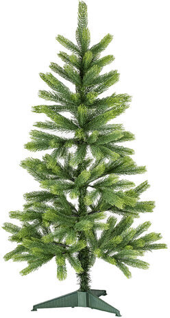 Ель новогодняя искусственная "Premium" 120 см, литой ПЭТ, зеленая, ЗОЛОТАЯ СКАЗКА, 591309