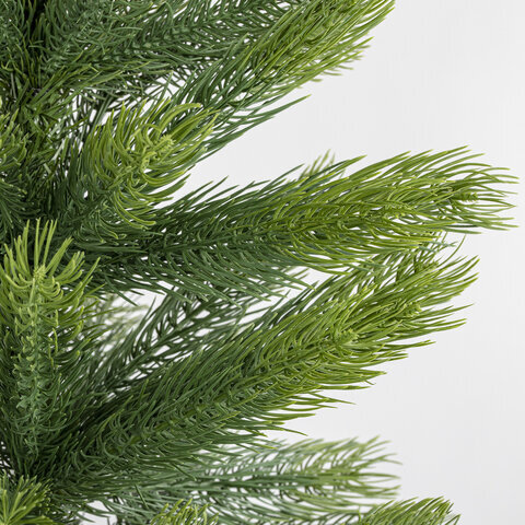 Ель новогодняя искусственная "Premium" 120 см, литой ПЭТ, зеленая, ЗОЛОТАЯ СКАЗКА, 591309