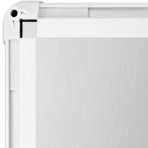 Доска магнитно-маркерная (120х180 см), алюминиевая рамка, ГАРАНТИЯ 10 ЛЕТ, РОССИЯ, BRAUBERG Стандарт, 235525