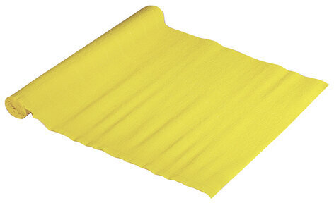 Бумага гофрированная/креповая (ИТАЛИЯ) 180 г/м2, 50х250 см, лимонная (575), BRAUBERG FIORE, 112612
