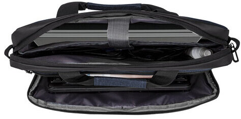 Сумка-портфель BRAUBERG "Forward" с отделением для ноутбука 15,6", темно-синяя, 29х40х9 см, 270833