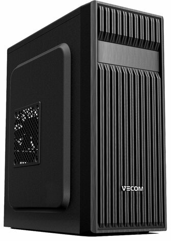 Системный блок VECOM INTEL Core i5-12400 2,5 ГГц / 16 Gb / 512 Gb SSD / DOS / черный