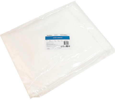 Халат-кимоно с рукавами белый КОМПЛЕКТ 5 шт., СМС, 24 г/м2, ЧИСТОВЬЕ, 02-189