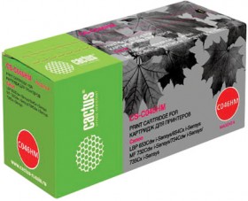 Картридж лазерный CACTUS (CS-046HM) для CANON LBP-653Cdw/654Cx/MF732Cdw, пурпурный, ресурс 5000 стр., CS-C046HM